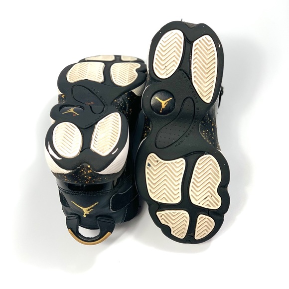 Nike Jordan 6 Ring Black & Gold Size 13 - Picture 5 of 7